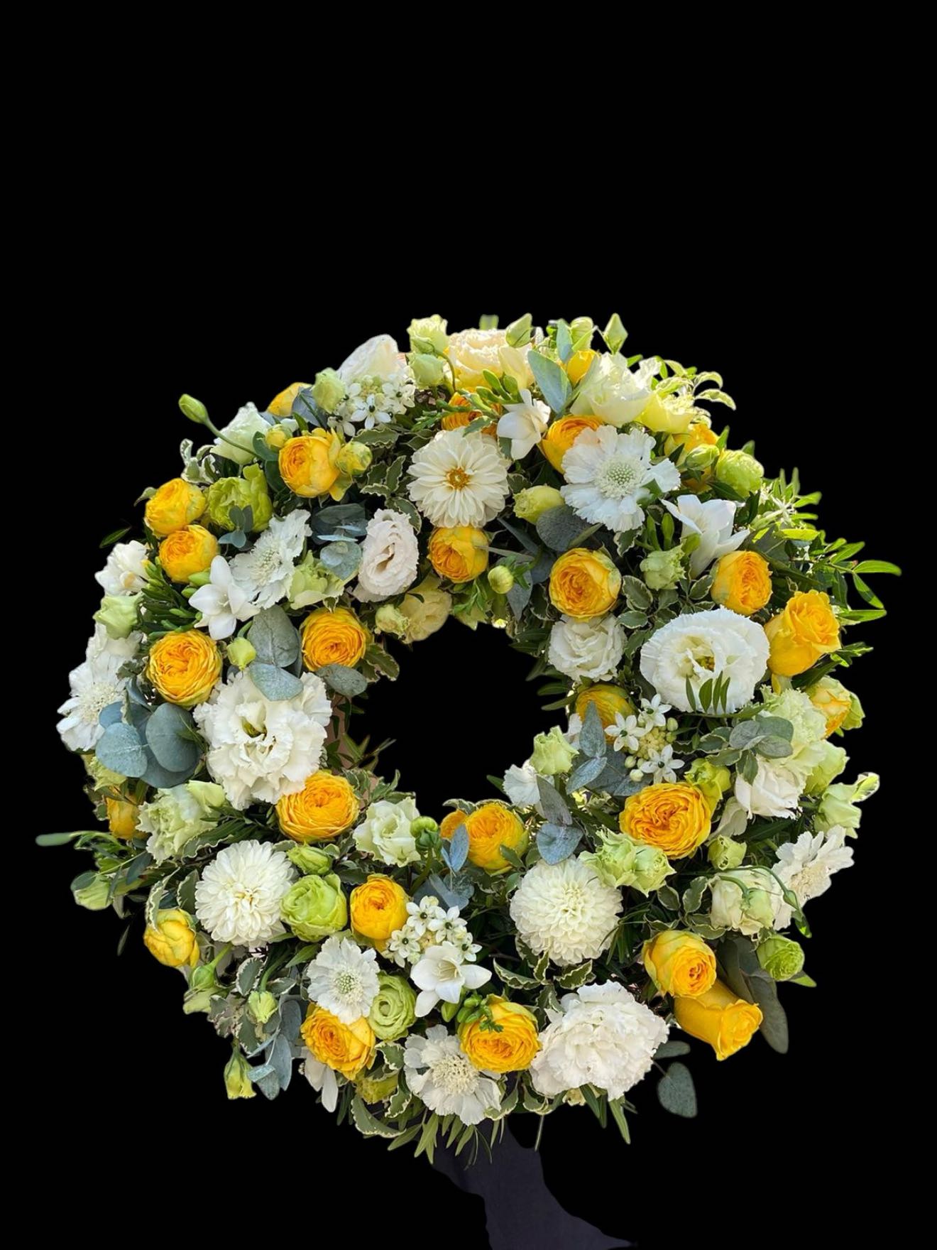 Coroană funerară "Amintire Senină"