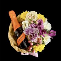 Flori și prosecco