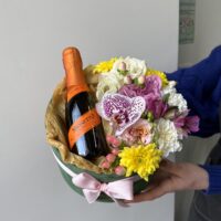 Flori și prosecco
