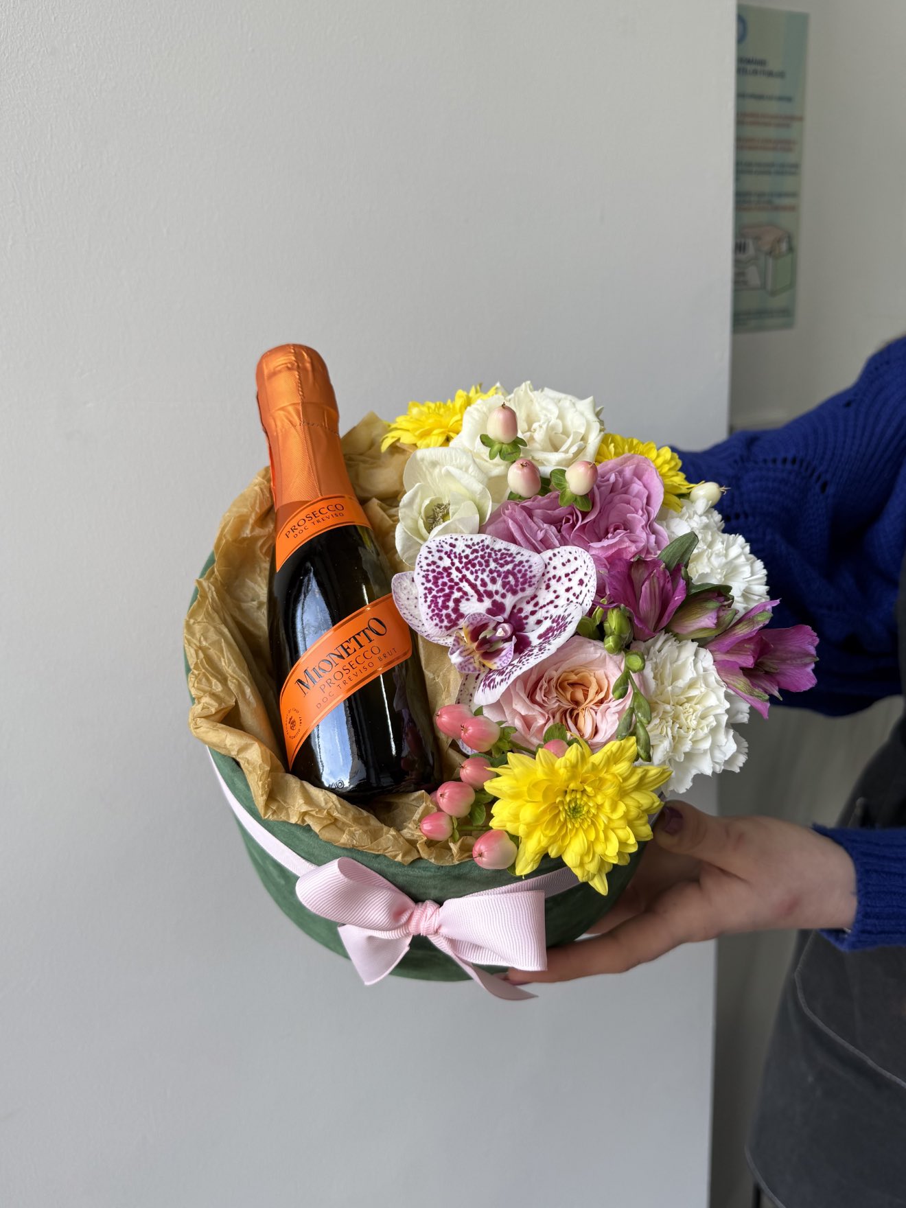 Flori și prosecco
