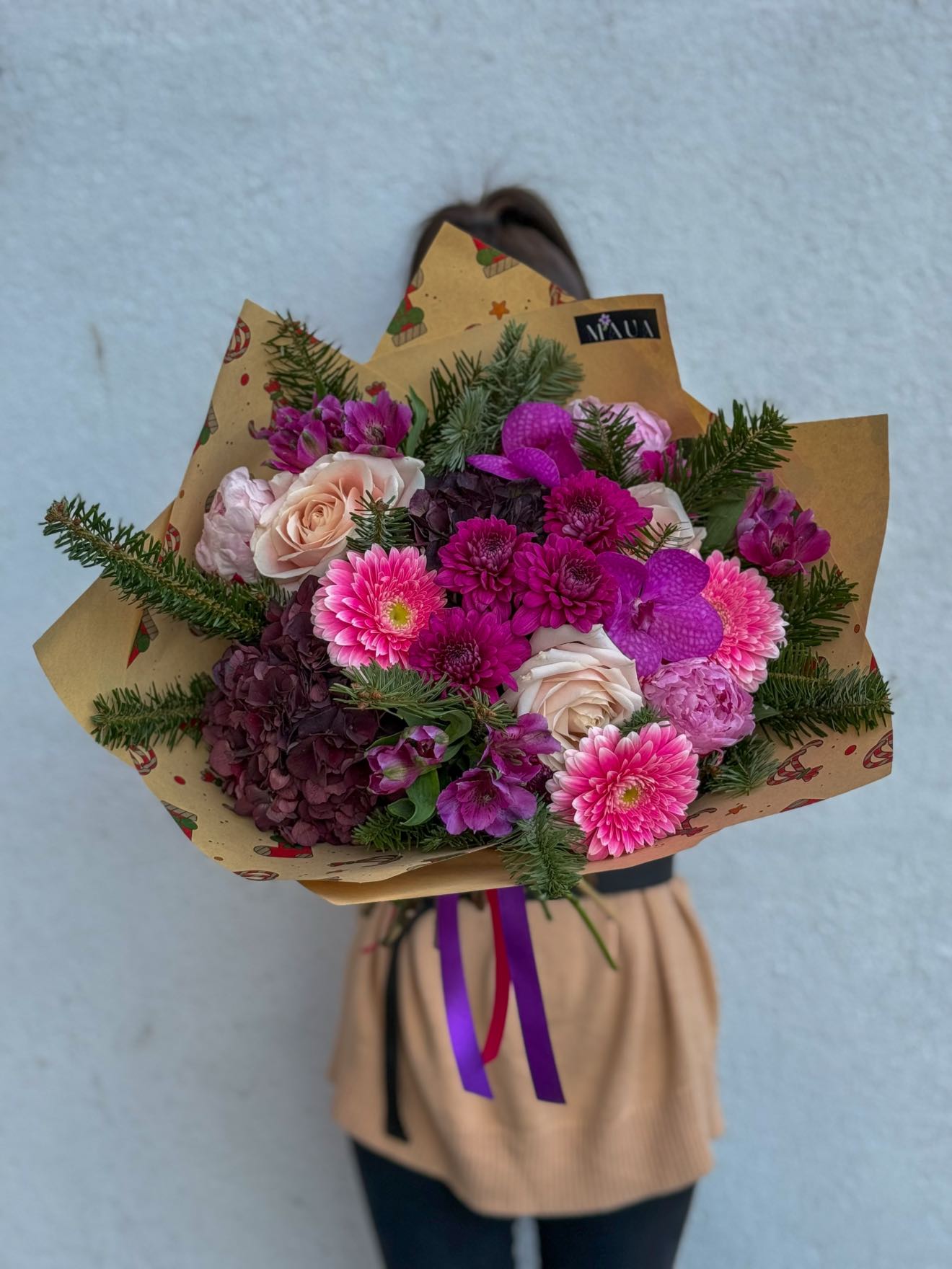 Buchet Royal Purple & Pink