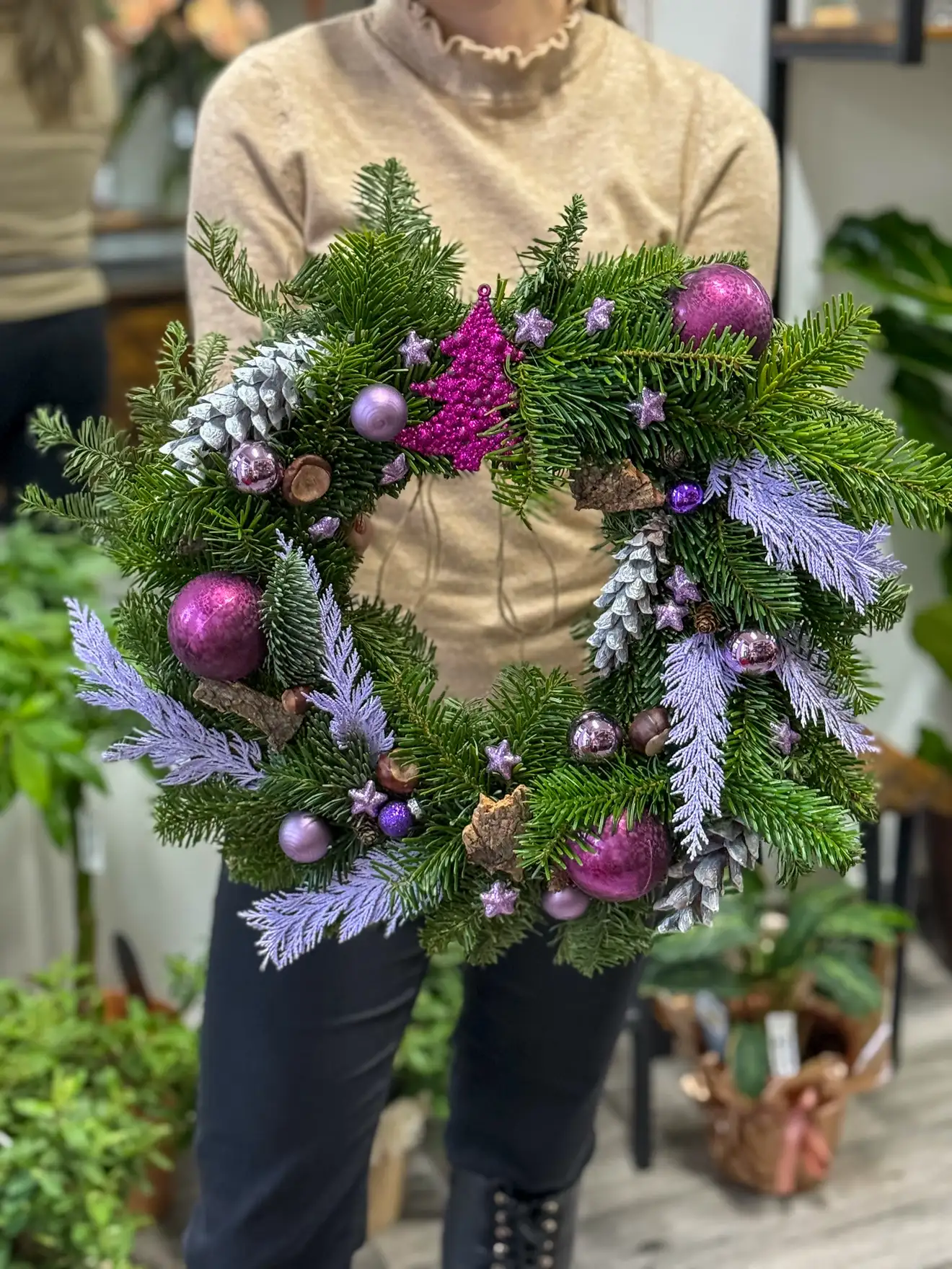 Coroniță Festivă Royal Purple