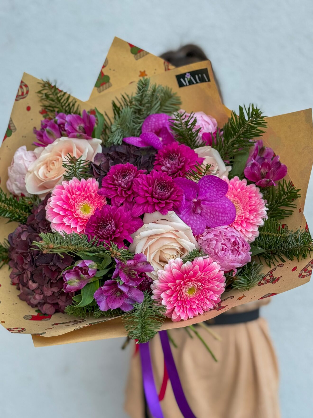 img_2814 Buchet Royal Purple & Pink