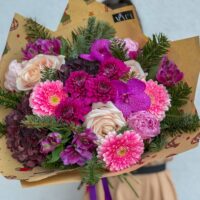 img_2814 Buchet Royal Purple & Pink