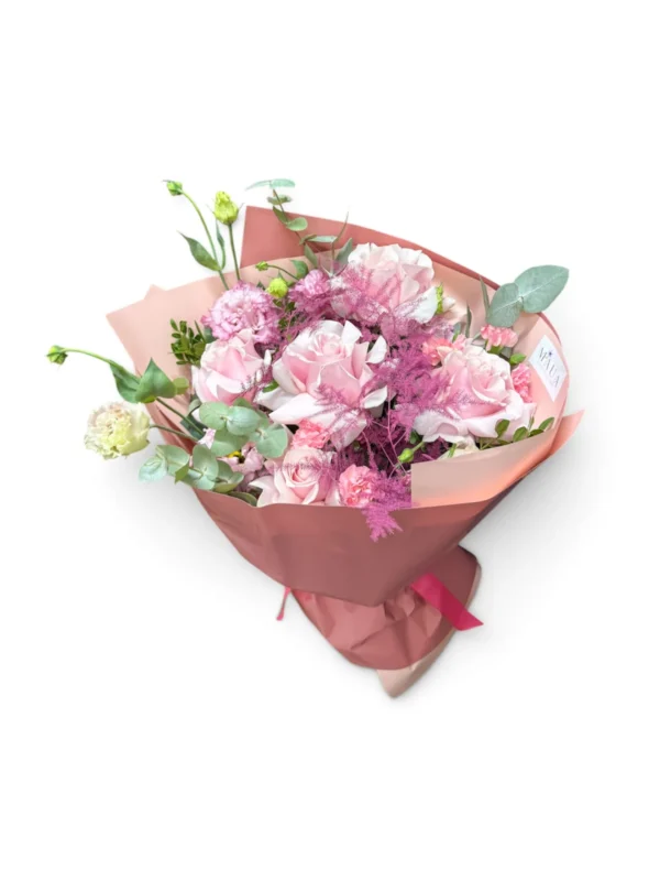 Buchet cu trandafiri roz "Reflex" Buchet cu trandafiri roz "Reflex"